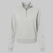 Women's Eco-Cozy Fleece Quarter-Zip Sweatshirt