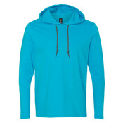 Softstyle® Lightweight Hooded Long Sleeve T-Shirt