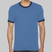 USA-Made 50/50 Ringer Tee