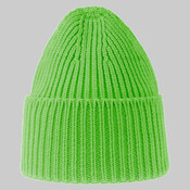 Sustainable Chunky Rib Cuffed Beanie