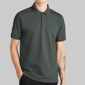 Stretch Heavyweight Pique Polo