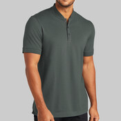 Stretch Pique Henley