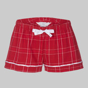 Women's Flannel Shorts