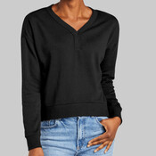 Women's Perfect Tri ® Fleece V Neck Sweatshirt