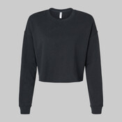 Women's Lightweight Crop Crewneck Sweatshirt