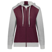 Women's Eco Revive™ Three-Season Triblend Fleece Full-Zip Hooded Sweatshirt
