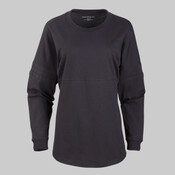 Women's Pom Pom Long Sleeve Jersey T-Shirt