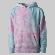 Youth Midweight Tie-Dyed Hooded Sweatshirt