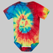 Infant Spiral Tie-Dyed Onesie