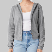 FWD Fashion Women's Sponge Fleece Full-Zip Hoodie