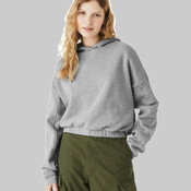 FWD Fashion Women's Sponge Fleece Cinched Bottom Hoodie
