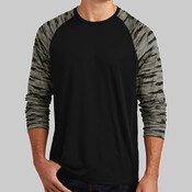 Drift Camo Colorblock Long Sleeve Tee