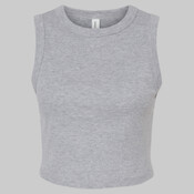 Women's Micro Rib Muscle Crop Tank