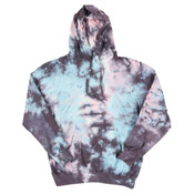 Premium Fleece Tie-Dyed Hooded Sweatshirt