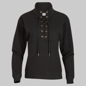Women's Lace Up Pullover