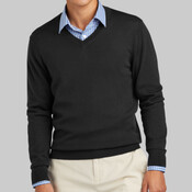 Washable Merino V Neck Sweater
