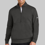Club Fleece Sleeve Swoosh 1/2 Zip