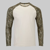 Jackson Mossy Oak Colorblocked Long Sleeve T-Shirt