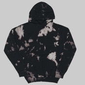 Premium Fleece Bleach Wash Hooded Sweatshirt
