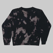 Premium Fleece Bleach Wash Crewneck Sweatshirt