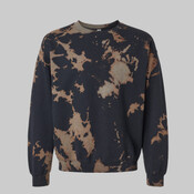 Essential Fleece Bleach Wash Crewneck Sweatshirt