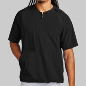 Repeat 1/2 Zip Short Sleeve Jacket