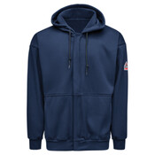 Full-Zip Fleece Hooded Sweatshirt - Tall Sizes